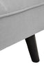 Esperance Living Valerie 3 Seat Light Grey Sofa Bed House of Isabella UK