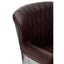 Esperance Living Victor Brown Leather Armchair House of Isabella UK
