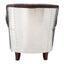 Esperance Living Victor Brown Leather Armchair House of Isabella UK