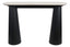 Esperance Living Waris Cream Marble Top and Black Mango Wood Console Table House of Isabella UK