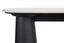 Esperance Living Waris Cream Marble Top and Black Mango Wood Console Table House of Isabella UK