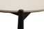 Esperance Living Wilbur Cream Marble Top and Black Mango Wood Coffee Table House of Isabella UK