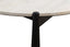 Esperance Living Wilbur Travertine Top and Black Finish Mango Wood Coffee Table House of Isabella UK