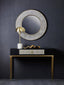 Esperance Mirrors Deruta Grey Shagreen Effect Wall Mirror House of Isabella UK