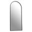 Esperance Mirrors Descartes Black Frame Wall Mirror House of Isabella UK