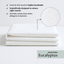 Ethical Bedding™ Bed Sheets Cool & Comfy Silk Flat Sheet (Eucalyptus) House of Isabella UK