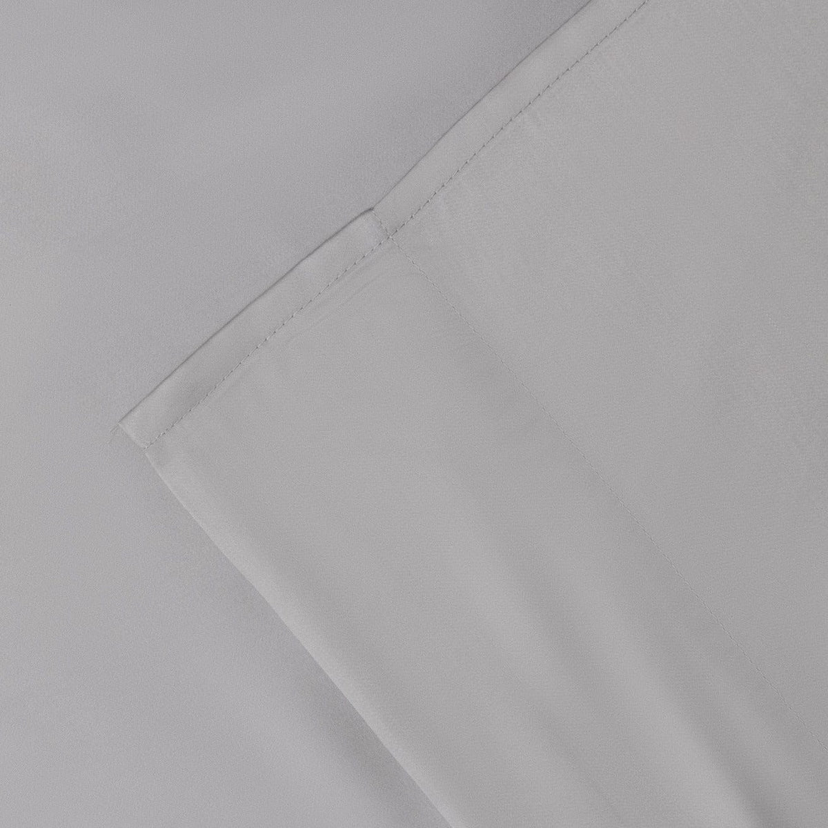 Ethical Bedding™ Bed Sheets King / Grey Flat Sheet in Grey (Eucalyptus Silk) House of Isabella UK