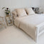 Ethical Bedding™ Bed Sheets King / Grey Flat Sheet in Grey (Eucalyptus Silk) House of Isabella UK