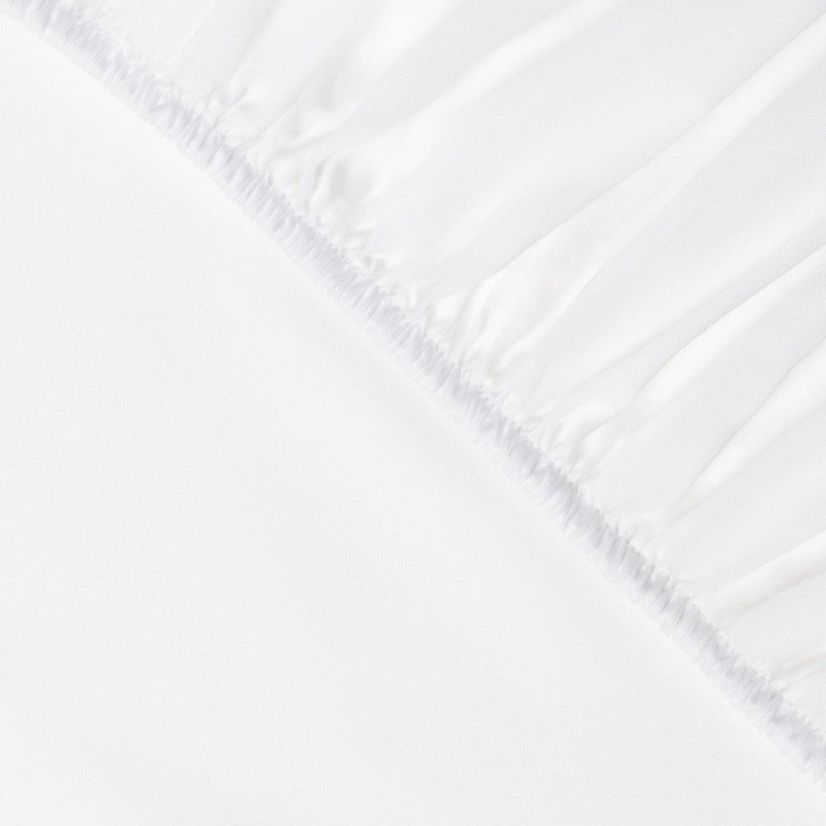 Ethical Bedding™ Bed Sheets Single Cool & Comfy Silk Fitted Sheet (Eucalyptus) House of Isabella UK