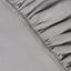 Ethical Bedding™ Bed Sheets Super King / Grey Fitted Sheet in Grey (Eucalyptus Silk) House of Isabella UK