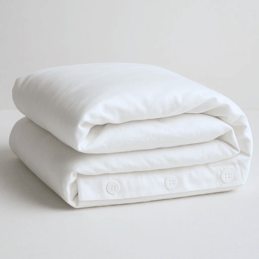 Ethical Bedding™ Duvet Covers Cool & Comfy Silk Duvet Cover (Eucalyptus) House of Isabella UK