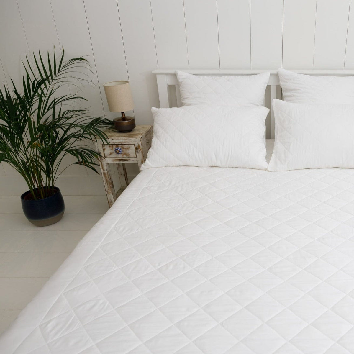 Ethical Bedding™ Mattress Toppers & Protectors Bamboo Mattress Protector (Eucalyptus & Bamboo) House of Isabella UK