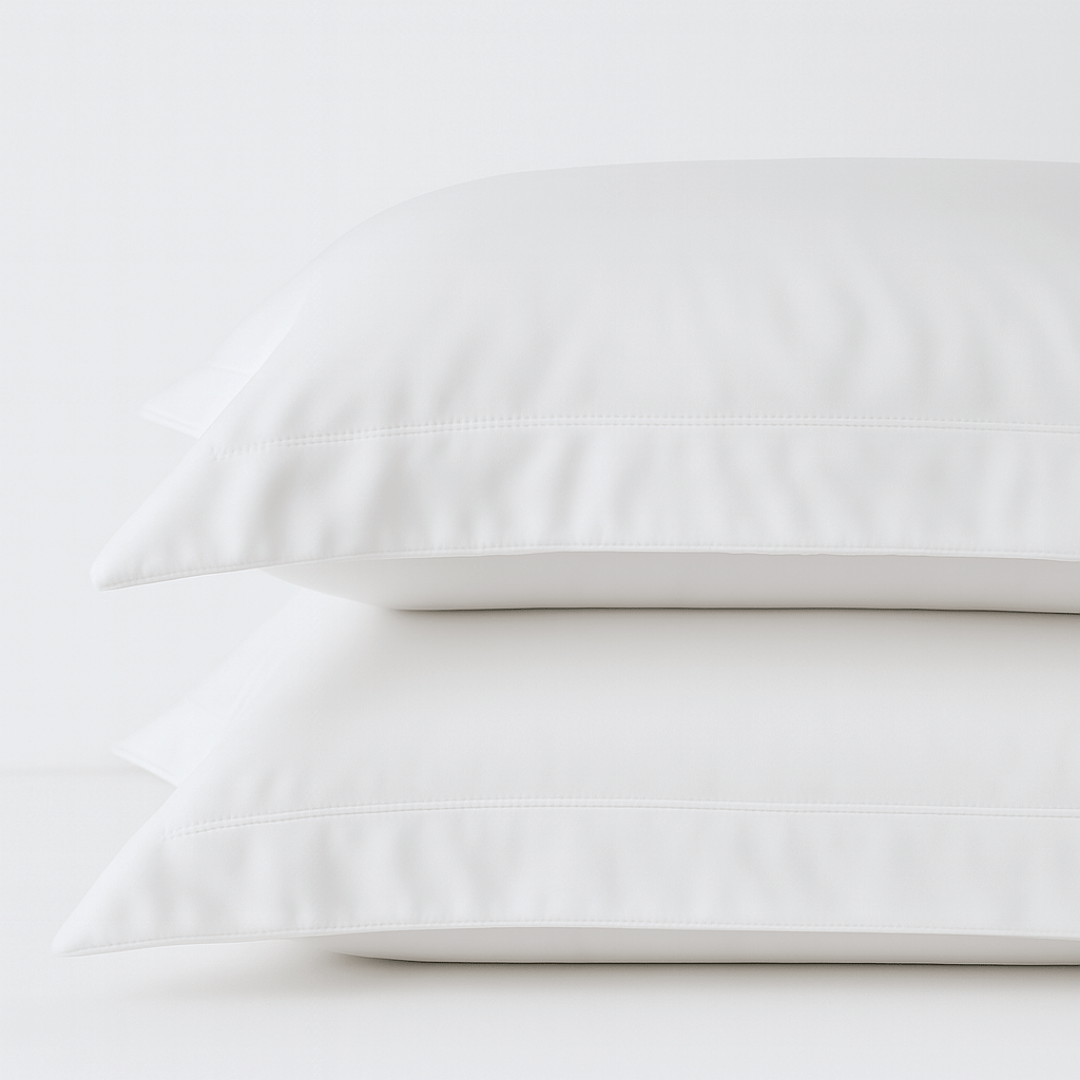 Ethical Bedding™ Pillowcases Cool & Comfy Silk Pillowcase Pair (Eucalyptus) House of Isabella UK