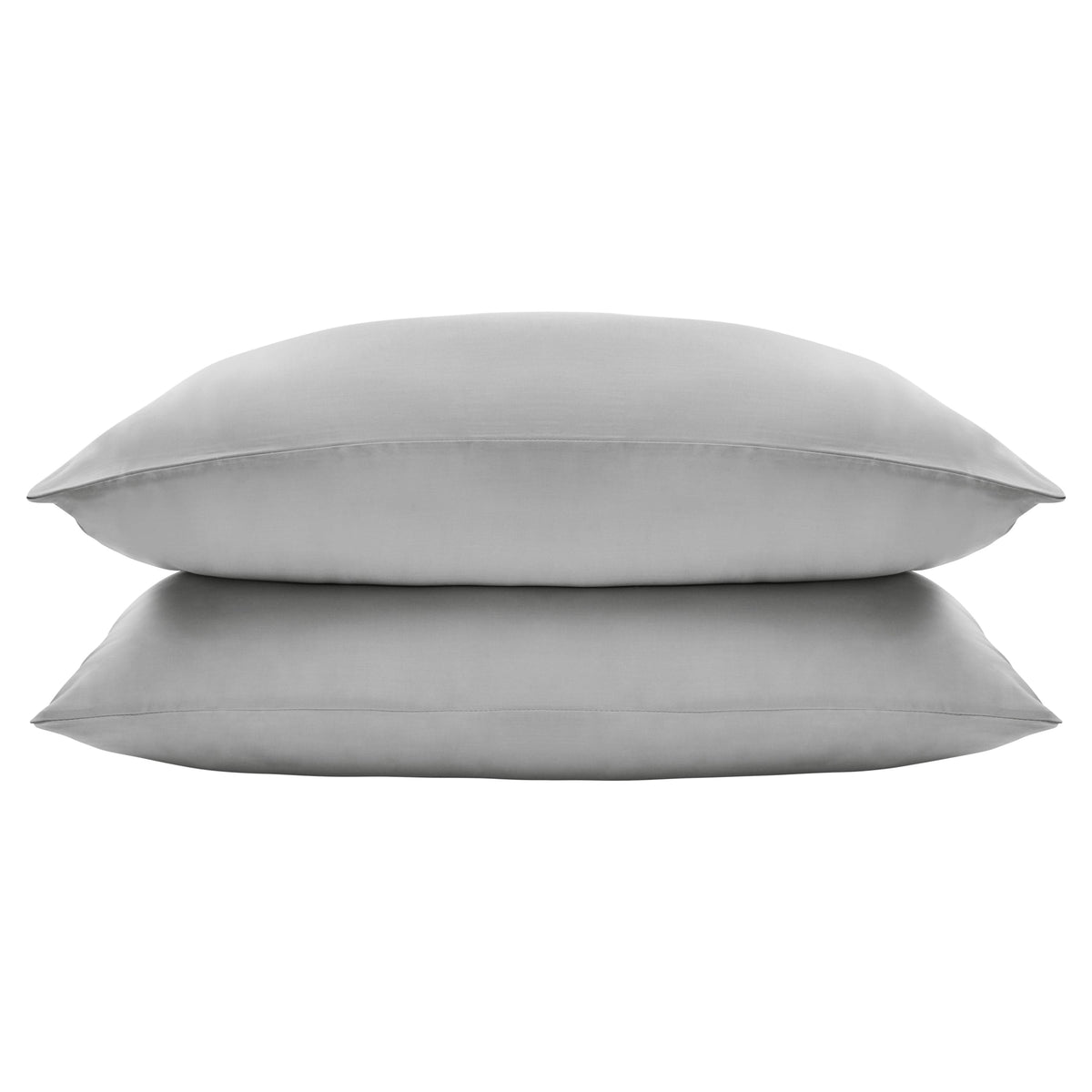 Ethical Bedding™ Pillowcases Eucalyptus Silk Pillowcase Pair in Grey (Best Seller) House of Isabella UK