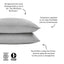 Ethical Bedding™ Pillowcases Eucalyptus Silk Pillowcase Pair in Grey (Best Seller) House of Isabella UK