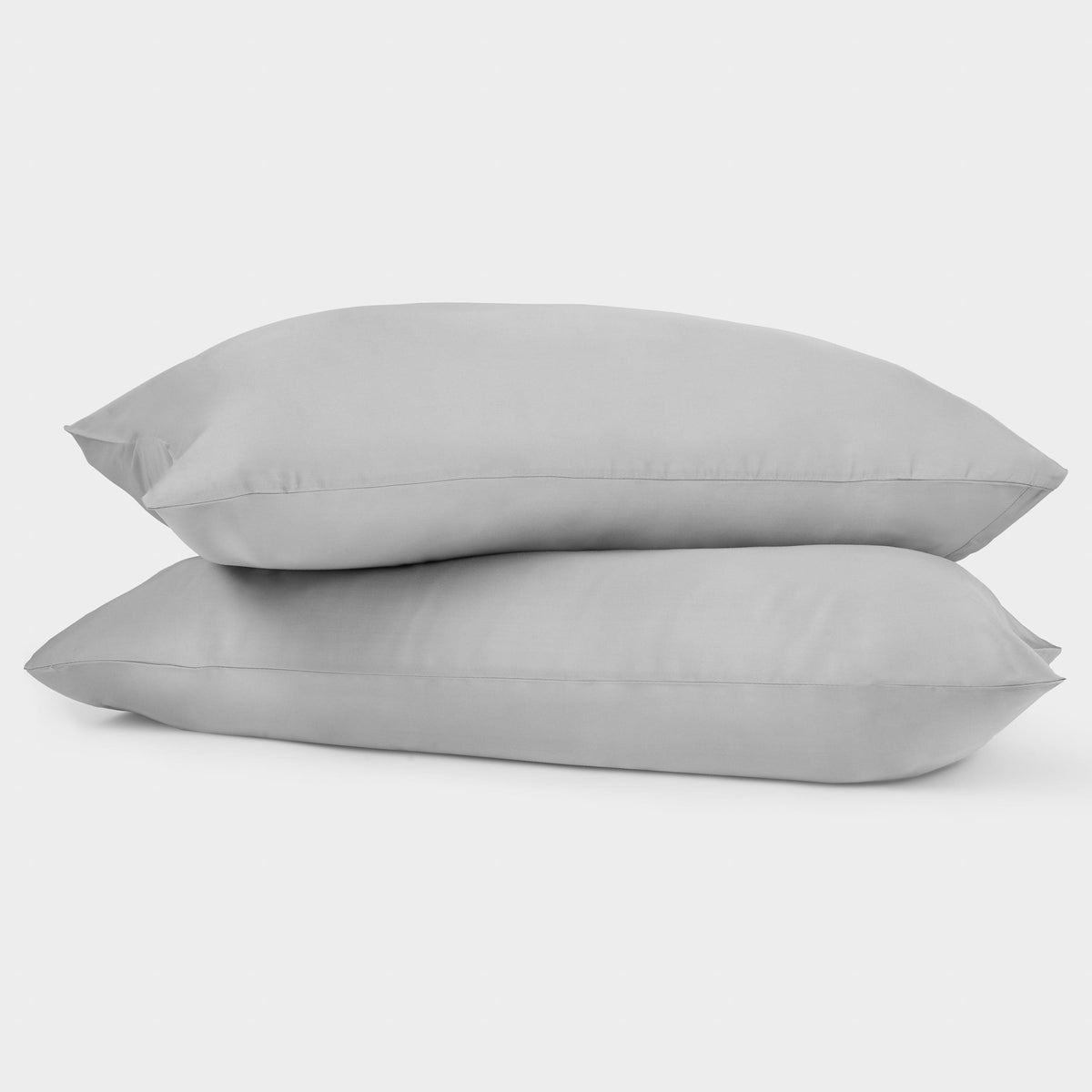 Ethical Bedding™ Pillows Regular / Grey / Housewife / Soft / Medium Sleepyhead Silk Pillow Set in Grey House of Isabella UK