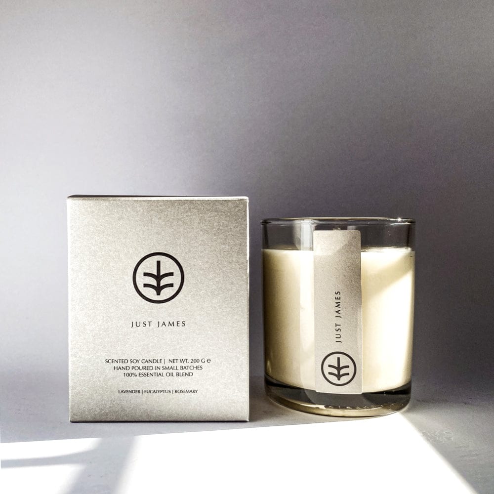 Ethical Bedding™ Sleep Accessories Just James / Medium 200g Non-Toxic Organic Candle (Hand Poured) House of Isabella UK
