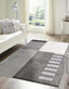 Tokyo Geo Blocks Grey Rug