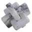 Loop Sculpture in Grey Marble - Large