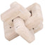 Loop Sculpture in Beige Stone - Large
