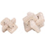 Loop Sculpture in Beige Stone - Small