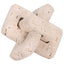 Loop Sculpture in Beige Stone - Small