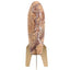 Rocket Sculpture in Brown Marble - Large