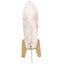 Rocket Sculpture in White Marble - Large