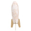 Rocket Sculpture in White Marble - Small