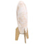 Rocket Sculpture in White Marble - Small