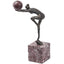 Global Desktop Sculpture in Dark Bronze