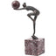 Global Desktop Sculpture in Dark Bronze