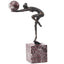 Global Desktop Sculpture in Dark Bronze