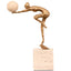 Global Desktop Sculpture in Golden Bronze