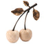 Cherry Ornament in Travertine