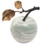 Apple Ornament in Green Marble