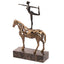 Dancing Balance Sculpture in Gold