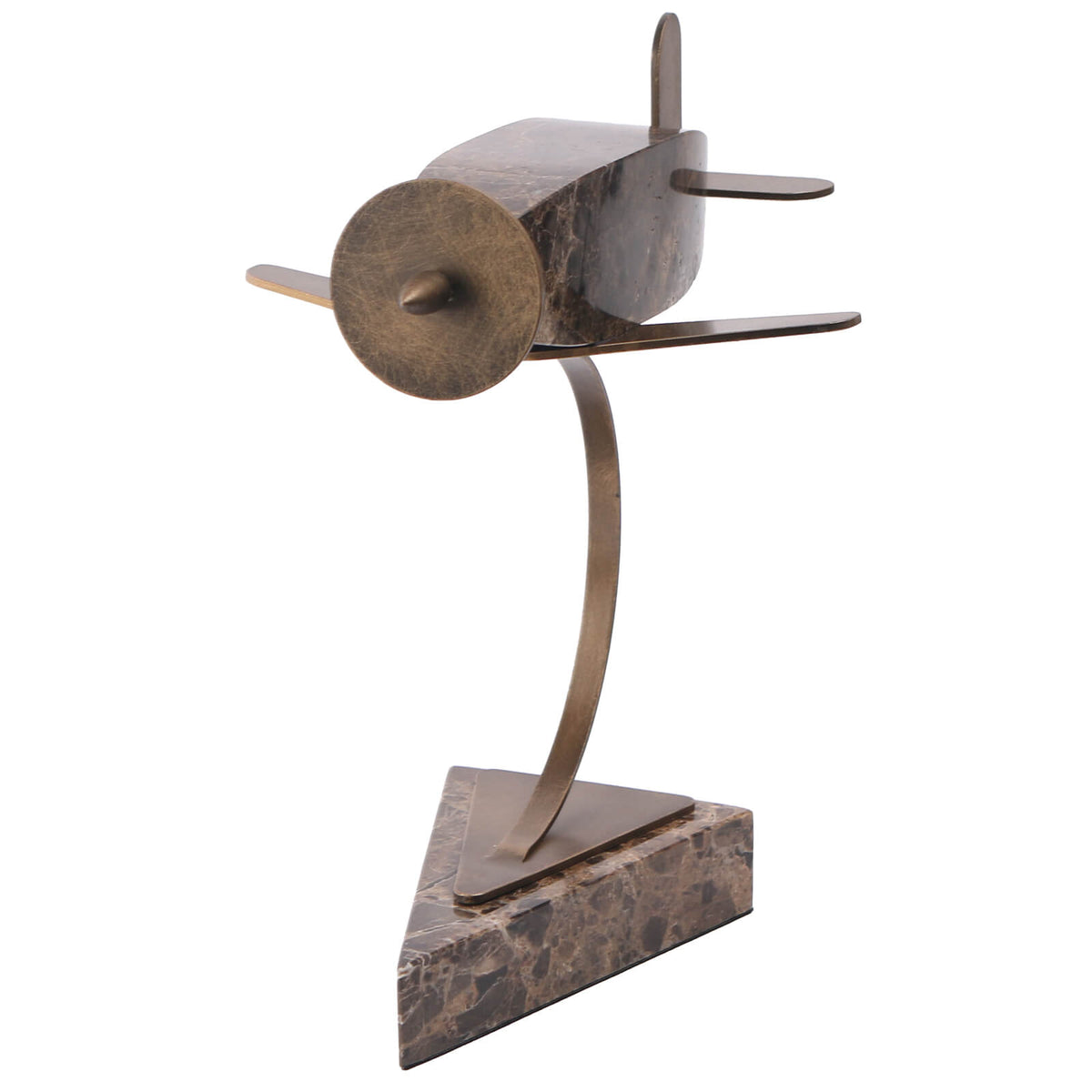 Aircraft Form Sculpture in Dark