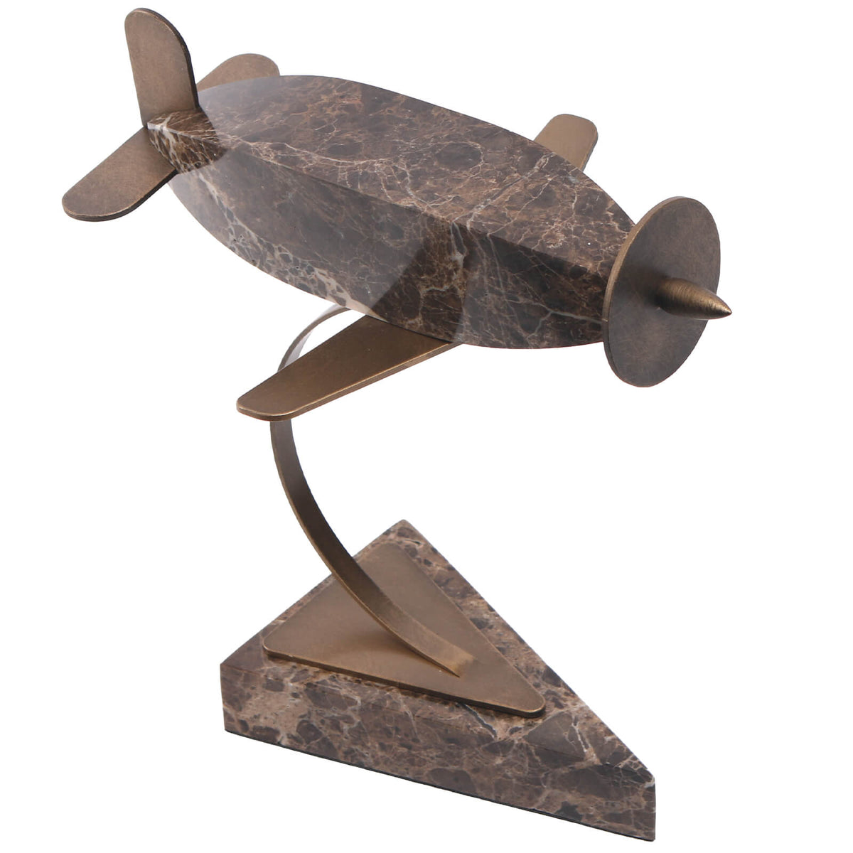 Aircraft Form Sculpture in Dark