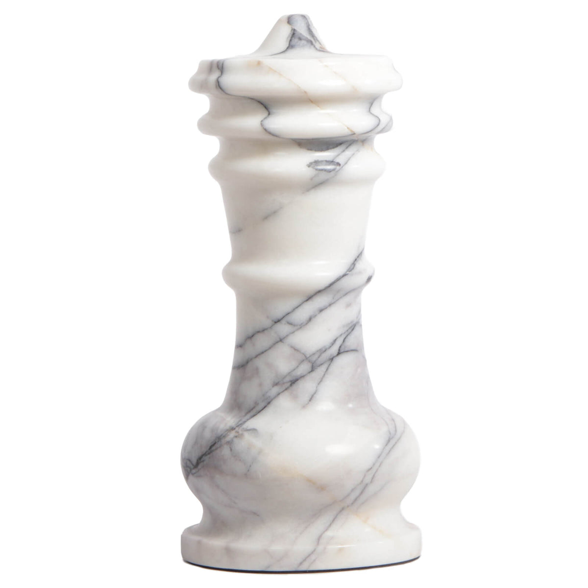 Chess Queen Ornament in Marble