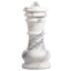 Chess Queen Ornament in Marble