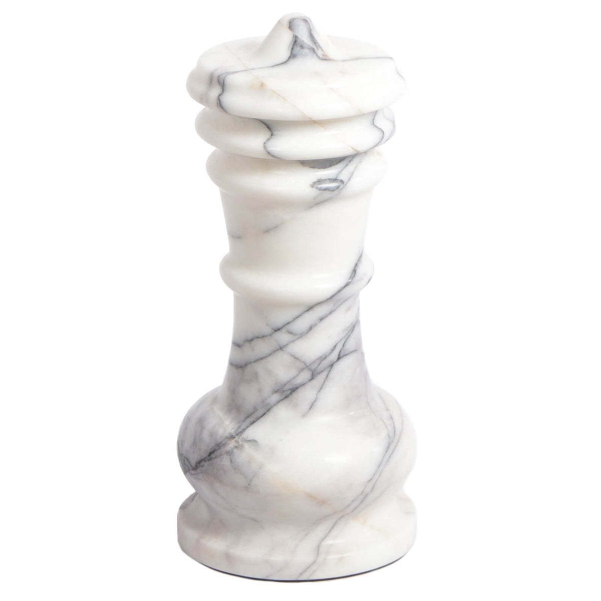 Chess Queen Ornament in Marble