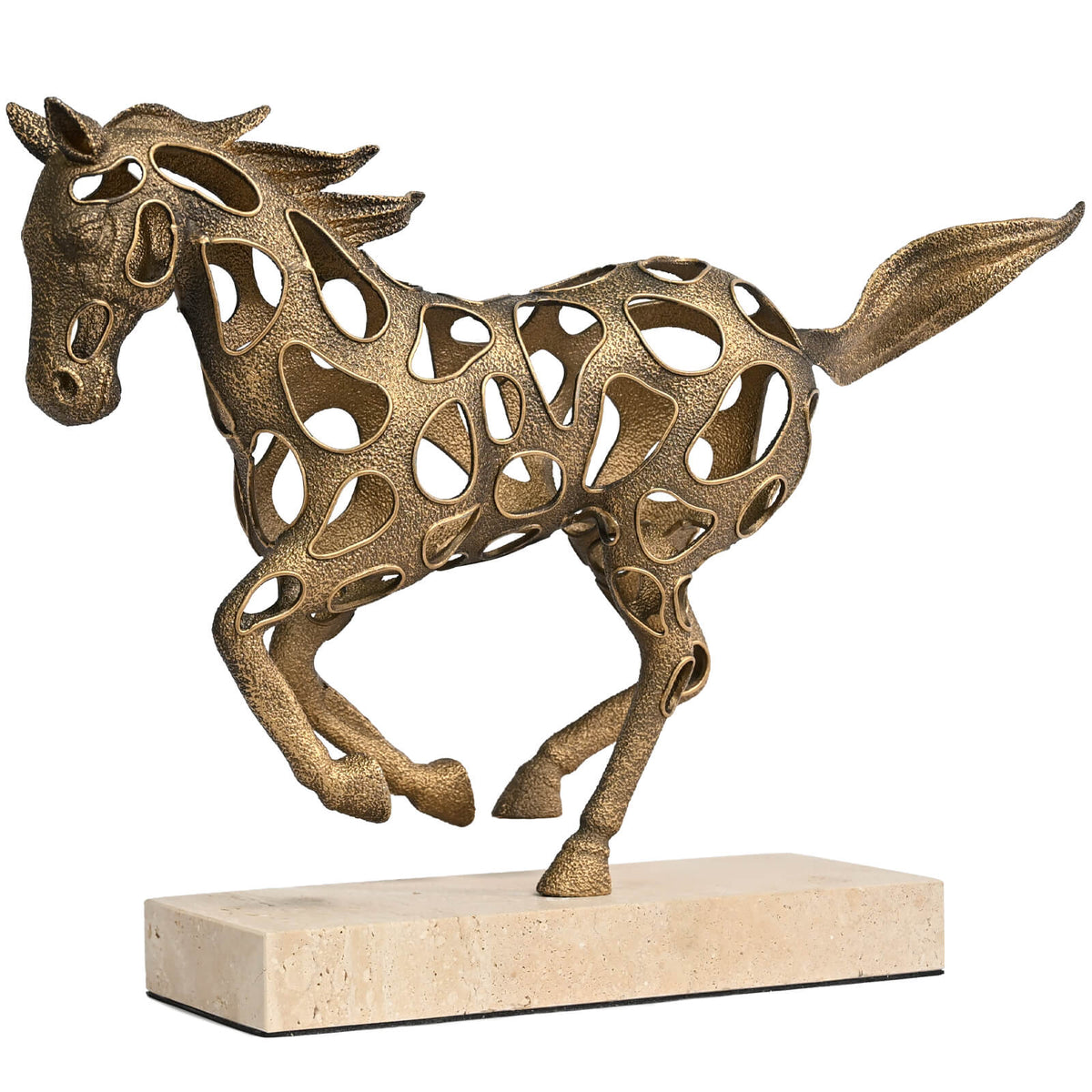 Running Hollow Horse Sculpture
