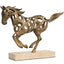 Running Hollow Horse Sculpture