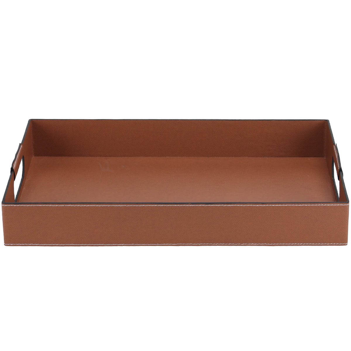 Vale Rectangular Leather Tray