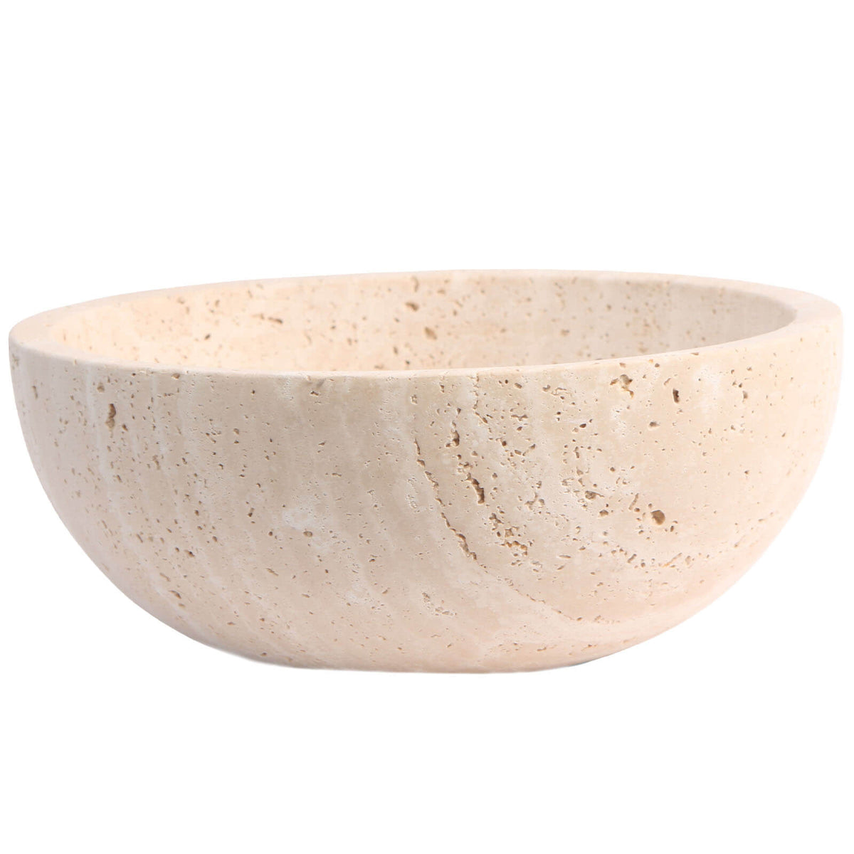 Elysian Bowl in Travertine