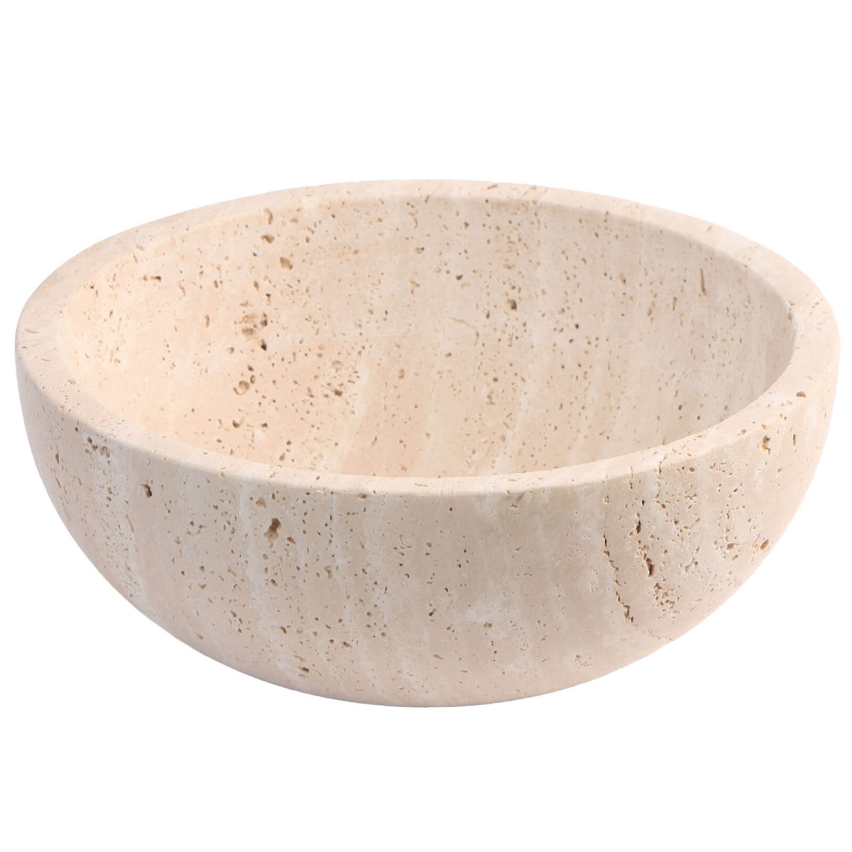 Elysian Bowl in Travertine