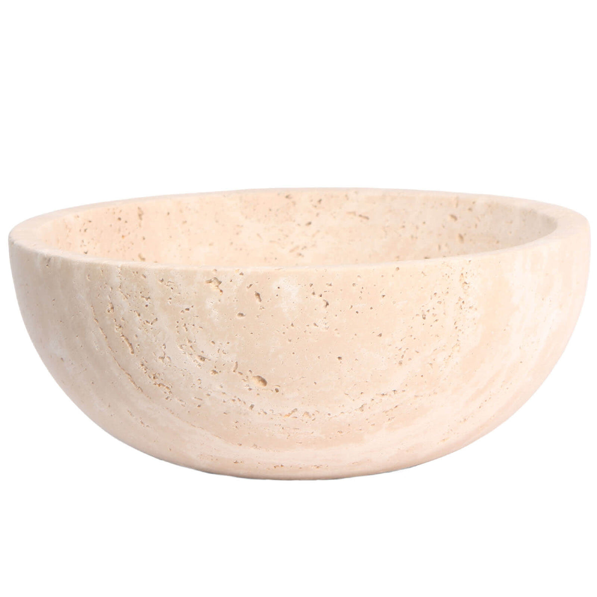 Elysian Bowl in Travertine
