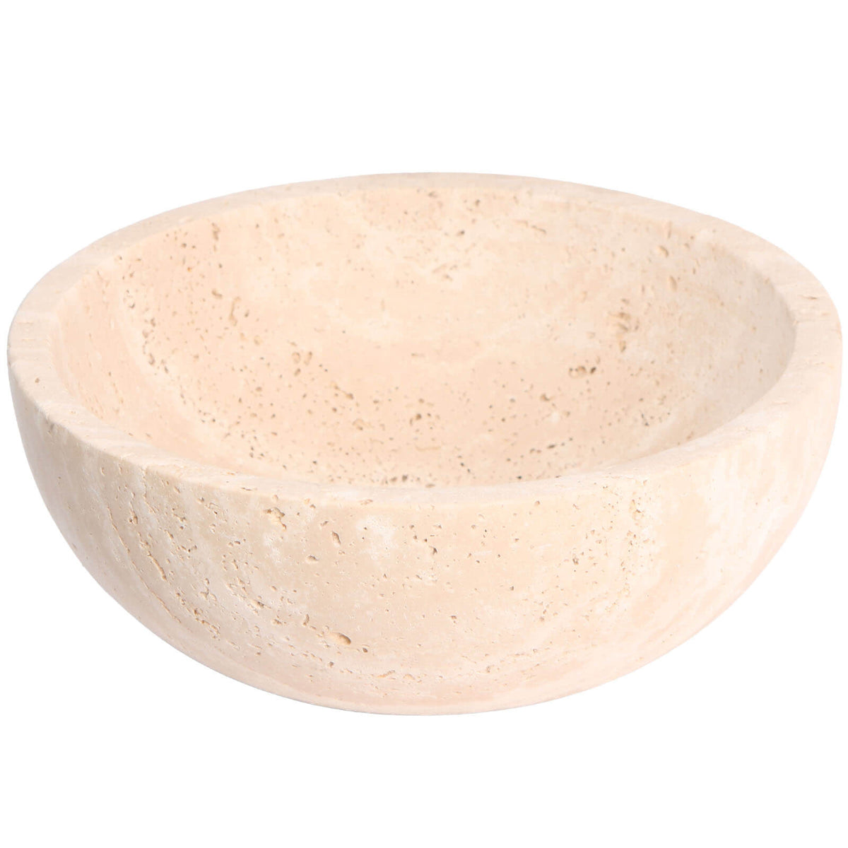 Elysian Bowl in Travertine