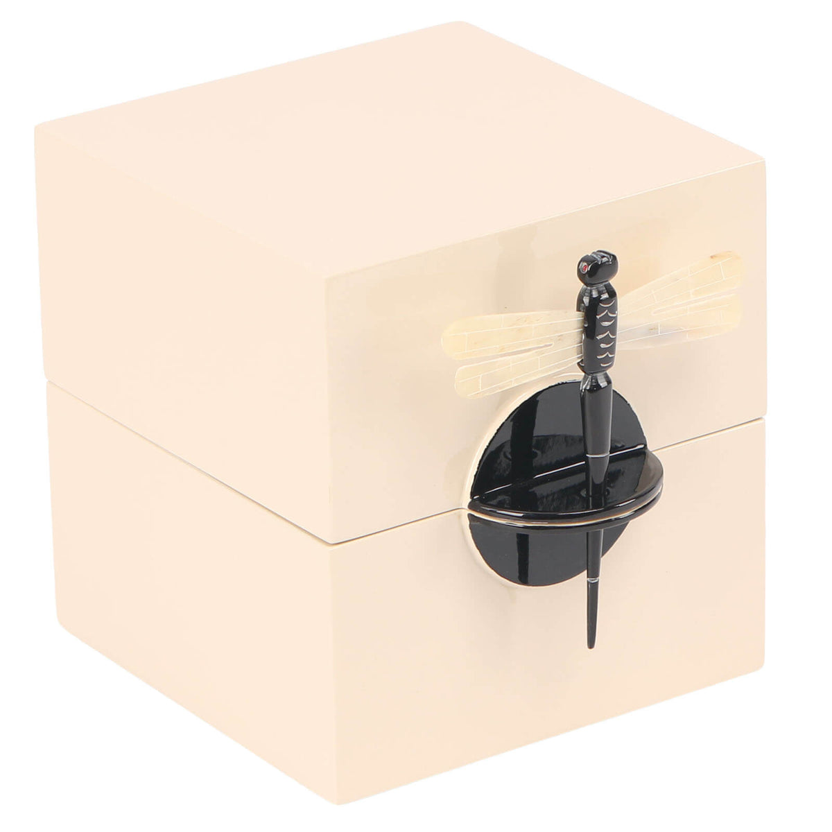 Lacquer Hinged Decorative Box - Small